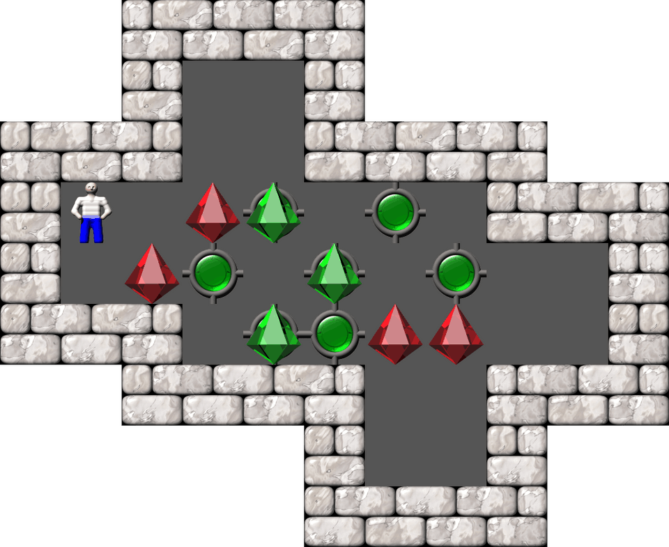 Sokoban Serg Belyaev 4 level 5